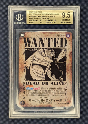 BGS 9.5 Marshall D Teach OP09-093 Japanese