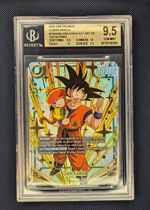 BGS 9.5 Son Goku FB03-064 Top 64 Regionals Prize
