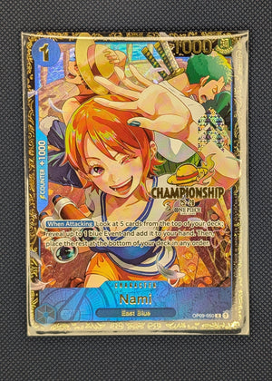 Nami OP09-050 Top 64 Regionals Prize