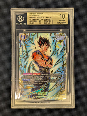 BGS 10 Vegito FB02-061 2024 Ultimate Battle Winner Prize Vol.2