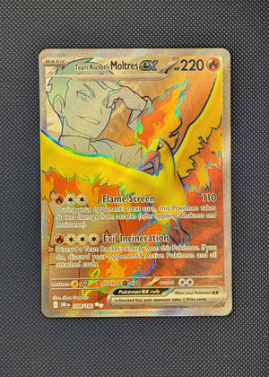 Team Rocket’s Moltres ex 208/182 Ultra Rare | Destined Rivals