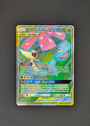 Venusaur & Snivy GX Tag Team 210/236 | Cosmic Eclipse