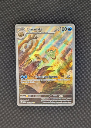 Omanyte 180/165 Illustration Rare | Scarlet & Violet 151